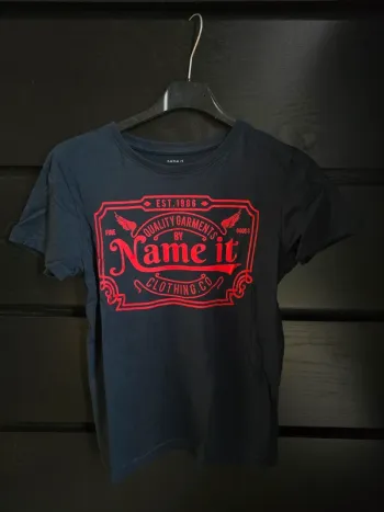 Tee-shirt bleu marine Name it