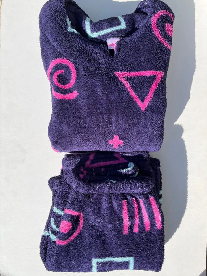 Ensemble pyjama moumoute avec motifs géométriques - photo numéro 2