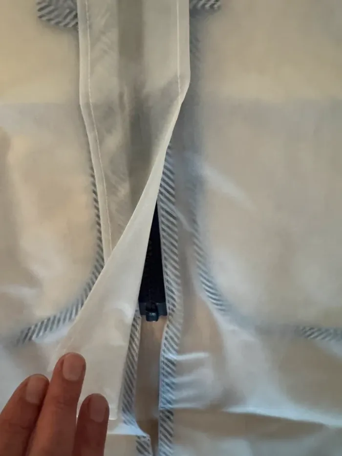 Ciré Petit Bateau femme taille XS/S blanc transparent neuf avec étiquette - photo numéro 3