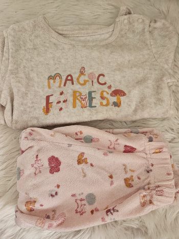 Pyjama 2 pièces In Extenso – Taille 80 cm (12 mois)