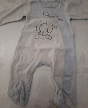 Pyjama sucre d orge  elephant