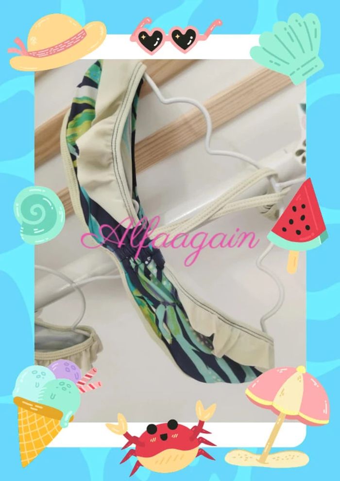 Maillot de bain 2pcs catimini jungle dream 8ans - photo numéro 5
