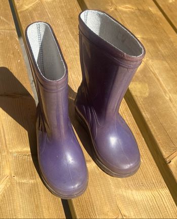 Bottes de pluie bleu