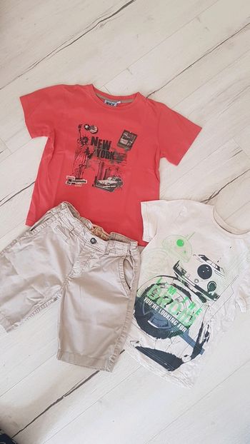 Ensemble 3 pièces estival garçon 10 ans