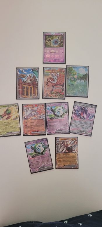 Lot carte pokemon 10.5 foudre noir flamme blanche hit