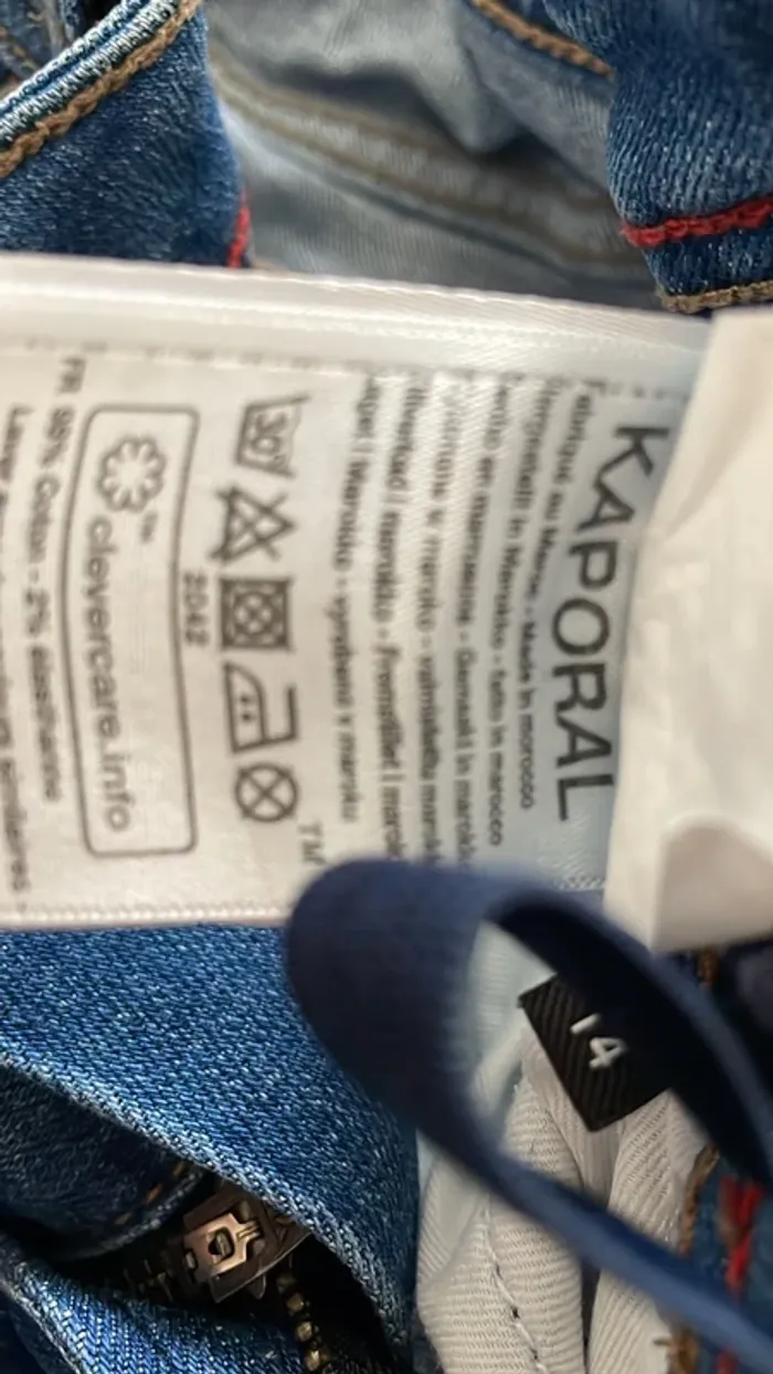 Lot de 2 jeans garçon kaporal Taille 14 ans - Style & qualité ! - photo numéro 9