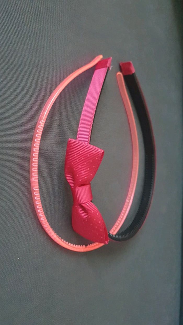 Serre tête rose flot - photo numéro 3