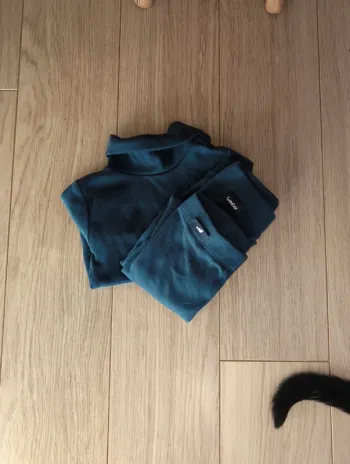 Ensemble dessous de ski chaud polaire