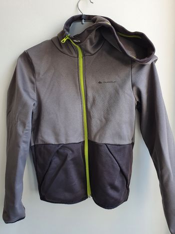 Gilet sport à  capuche garçon 12 ans