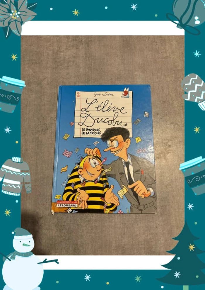 Bande dessinée l’élève Ducobu