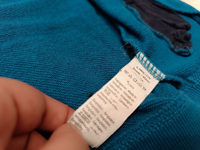 Veste esprit Teddy / Gilet Zippé T. 3 mois Orchestra Baby - photo numéro 7