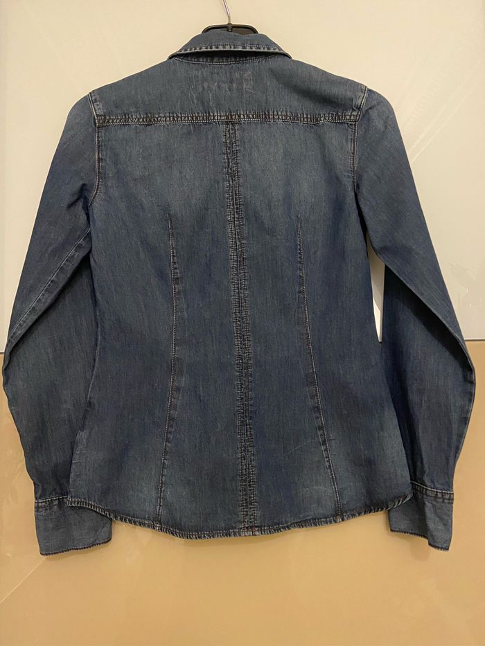 Chemise en jean brut 38 - photo numéro 2