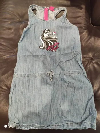 Robe Monster high 12 ans jean