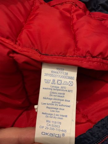 Doudoune garçon OKAIDI