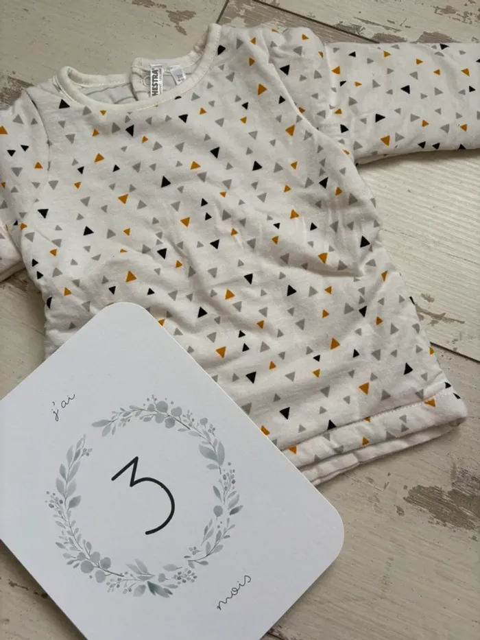 Pull chaud hiver 3 mois