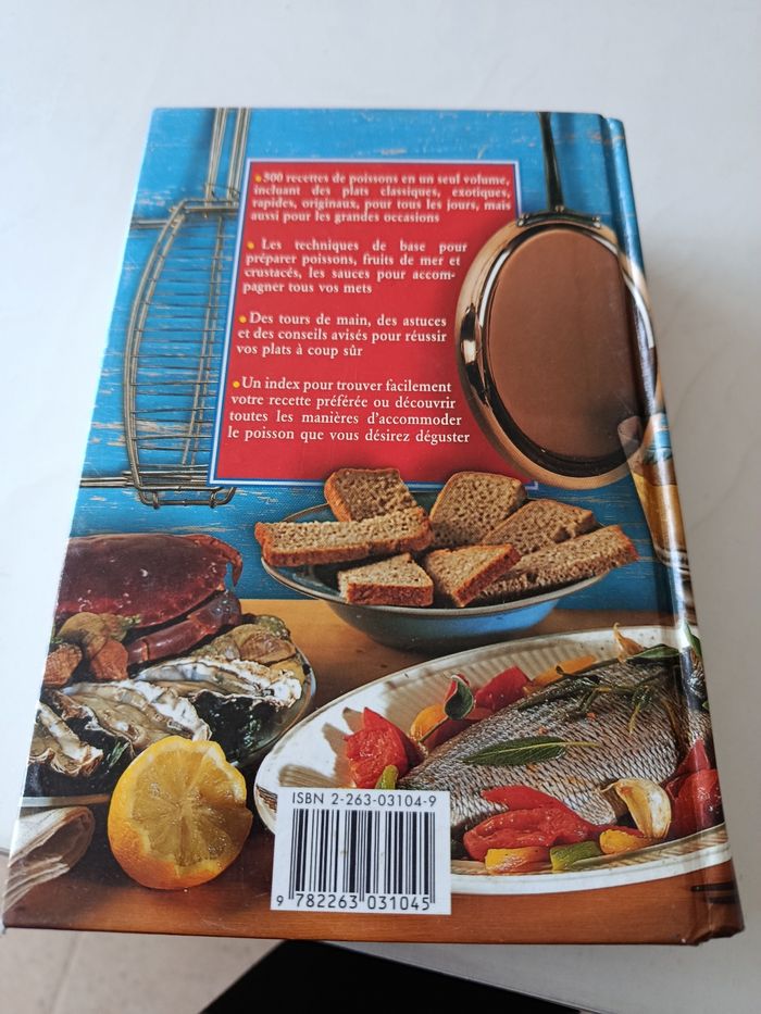 Vend livre de 500 recettes de poissons - photo numéro 2