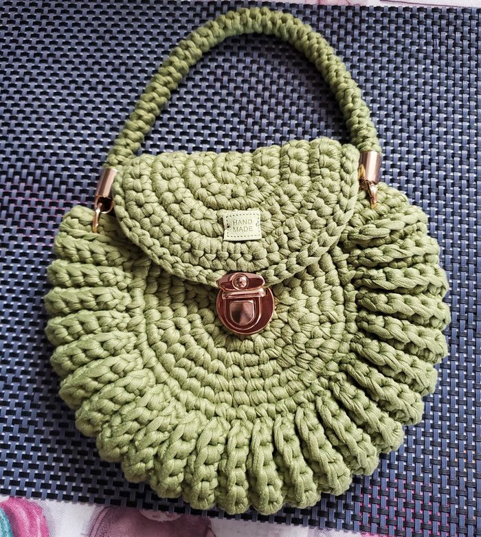 Sac fait main au crochet Modèle unique - photo numéro 2
