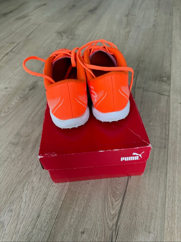 Chaussures de futsal / indoor orange mixte - Taille 38 - photo numéro 2