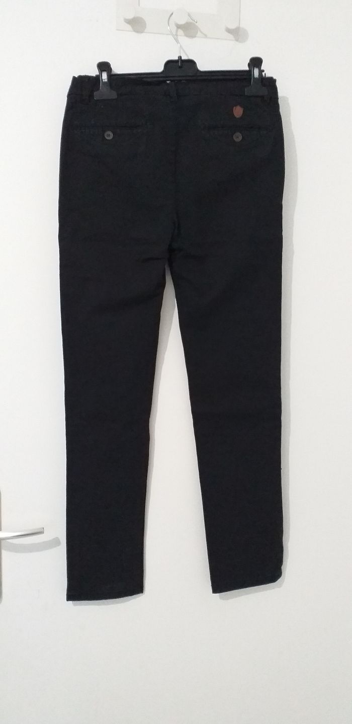Pantalon garçon zara garçon noir 11/12 ans - photo numéro 3