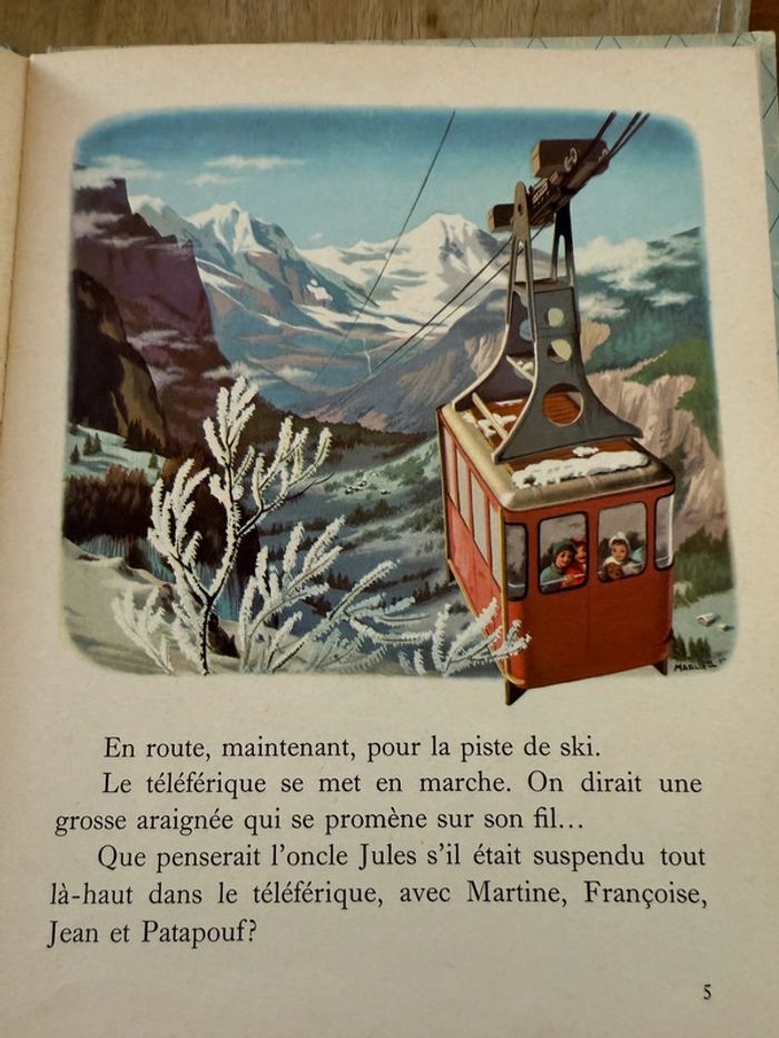 1959 Livre ancien bd album Martine à la montagne Casterman Collection Farandole Delahaye Marlier - photo numéro 6