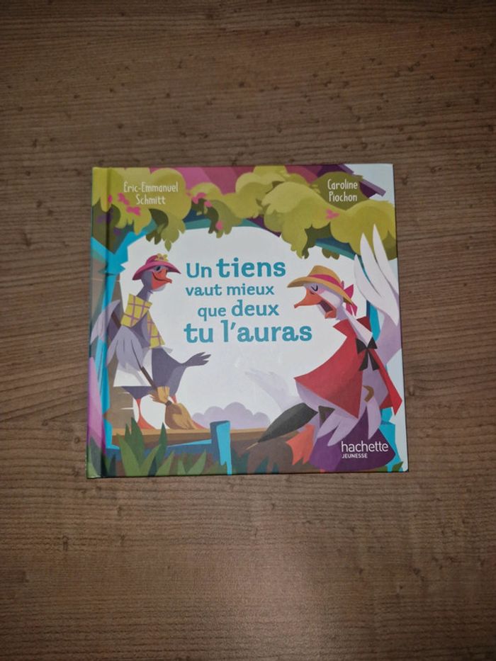Livre Un tiens vaut mieux que deux tu l'auras