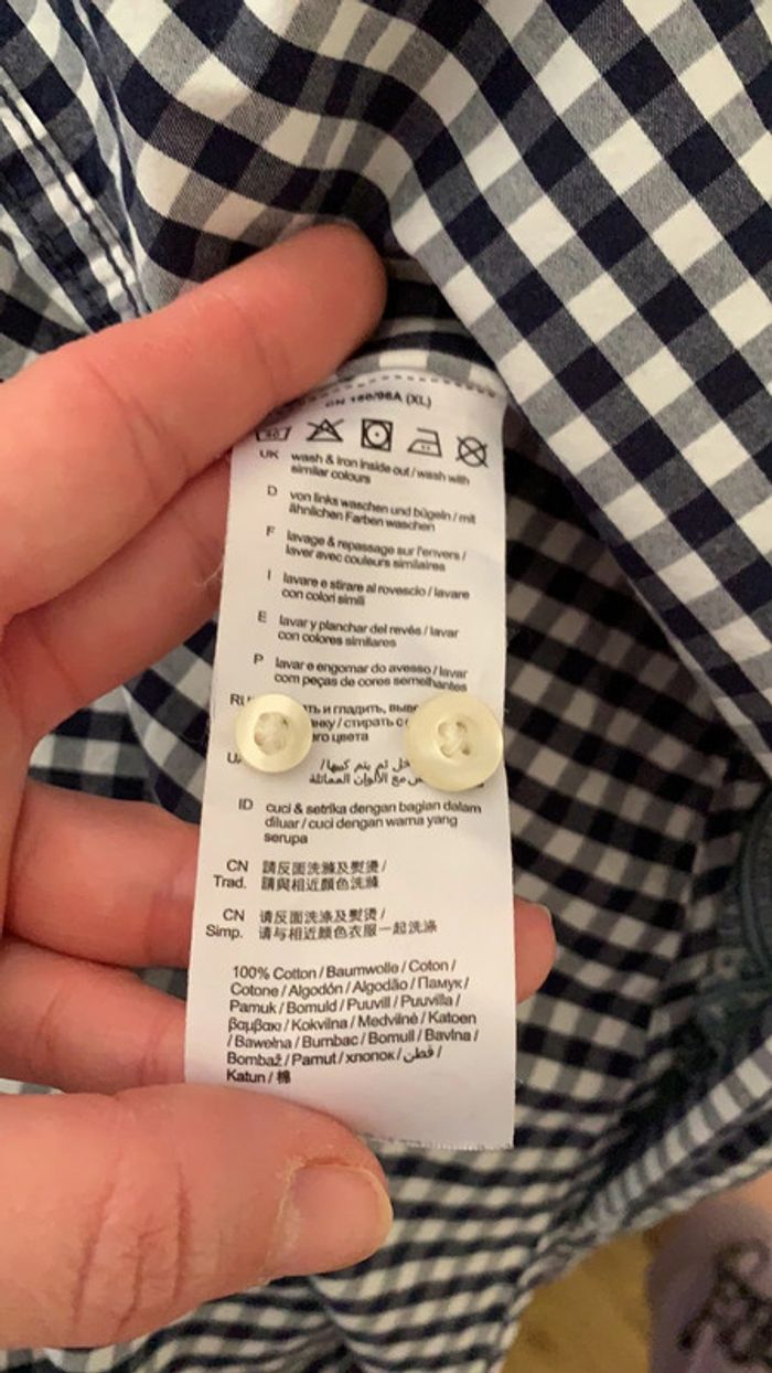 Chemise à carreaux Esprit - photo numéro 5
