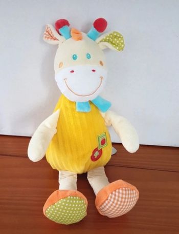 🍎  Peluche doudou girafe  🍄