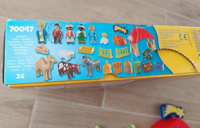 Crèche playmobil 1 2 3  noel - photo numéro 3
