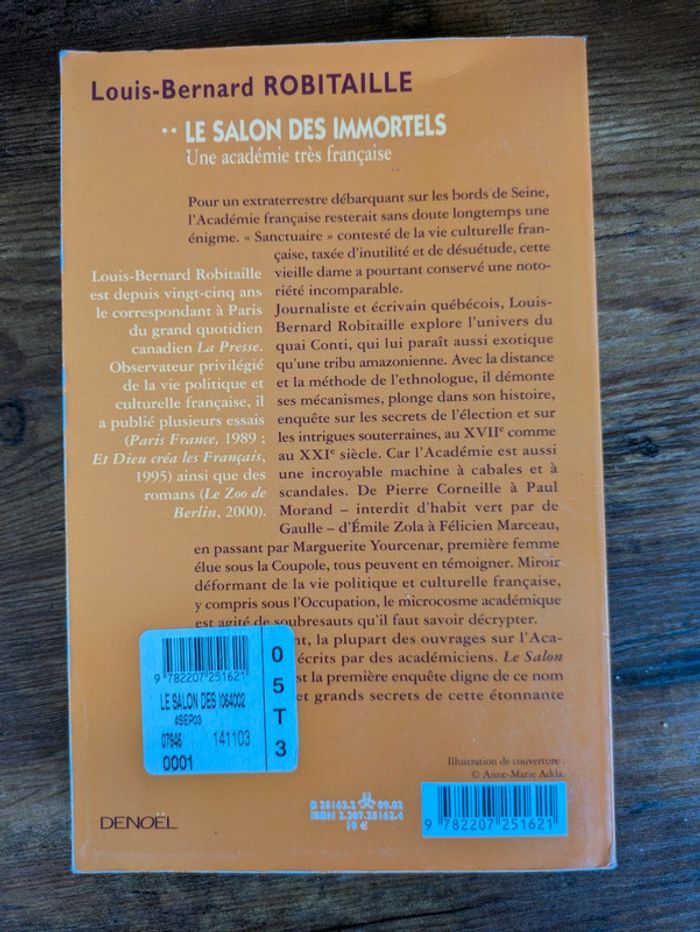 Le salon des immortels - photo numéro 2