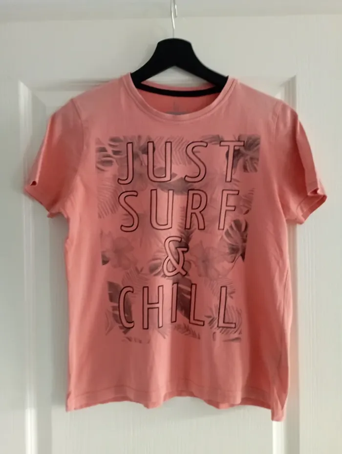 T-Shirt saumon 12-14 ans