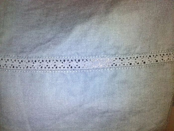 Robe grise plastron dentelle Cache Cache T36 - photo numéro 4