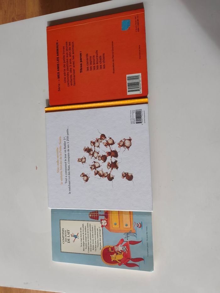 Lot de 3 livres sur la petite souris - photo numéro 2