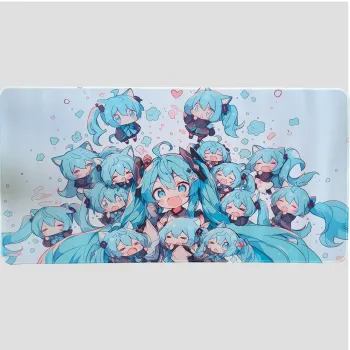 Tapis de souris Hatsune Miku – Chibi Multiples