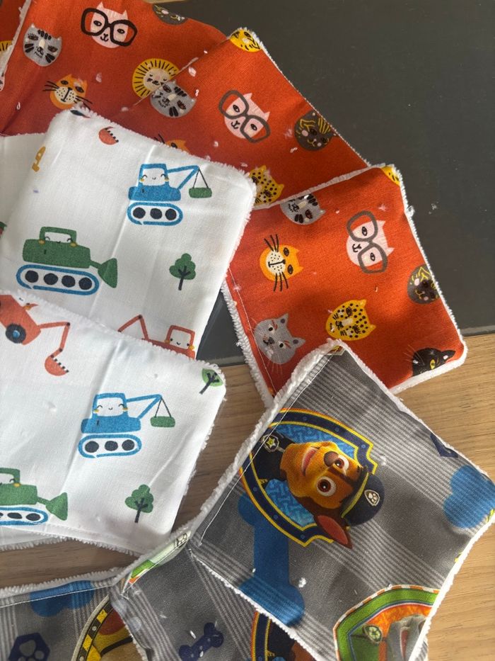 Lingettes lavables - photo numéro 2