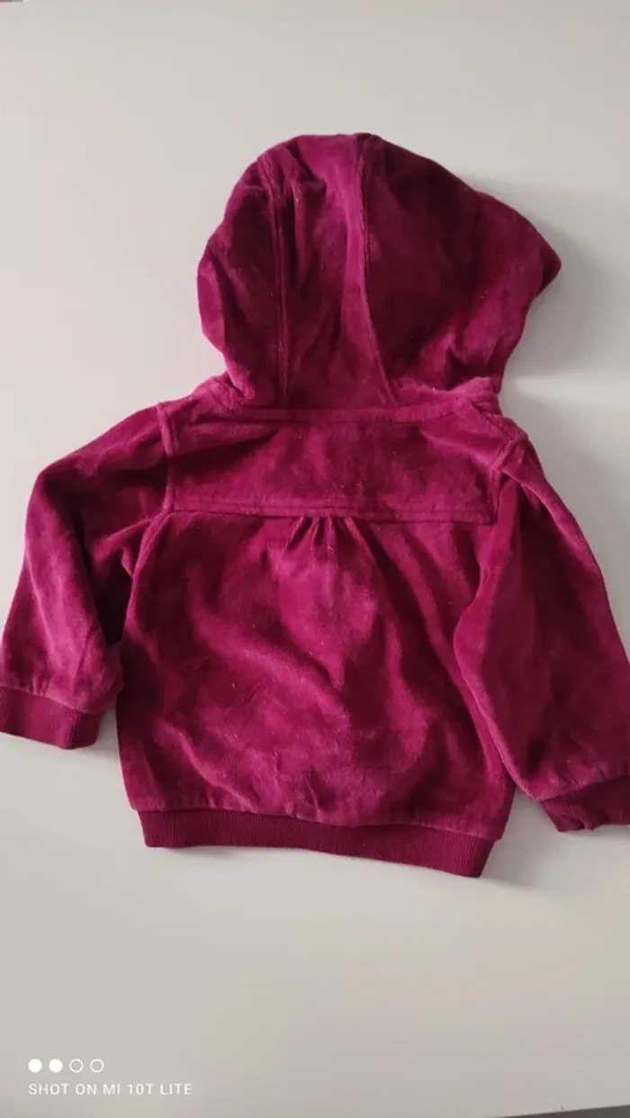 Veste et pantalon velours ras fushia sergent major - photo numéro 5