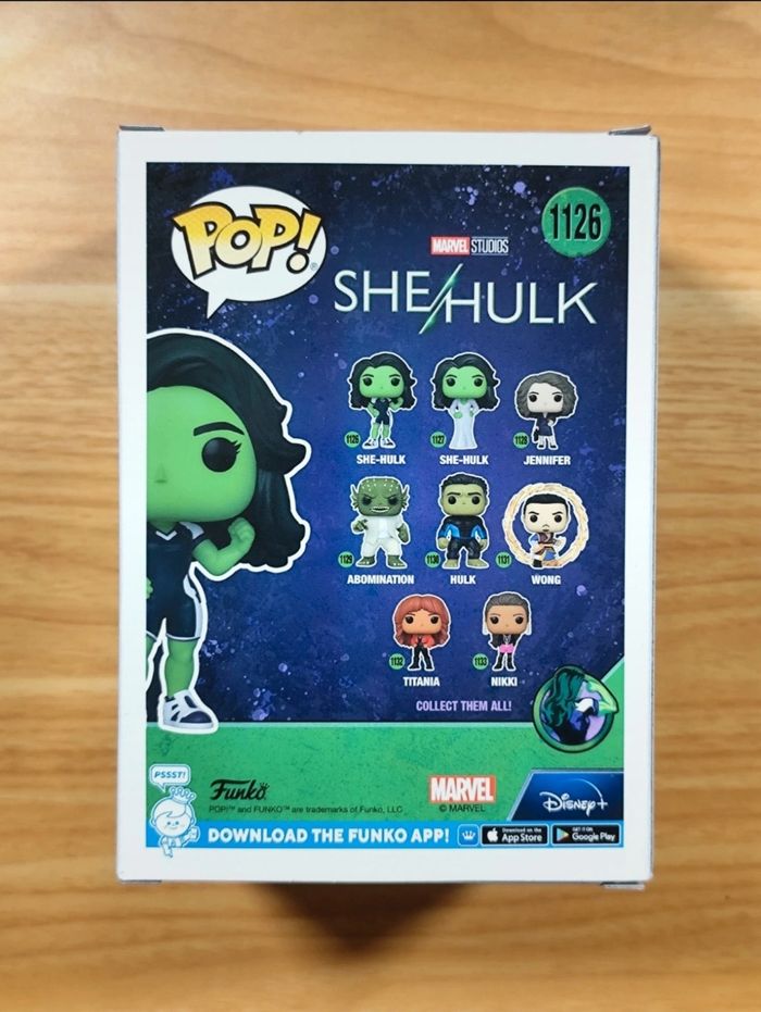 Lot 2 Funko Pop! She-Hulk #1126 + Titania #1132 (She Hulk) - photo numéro 4