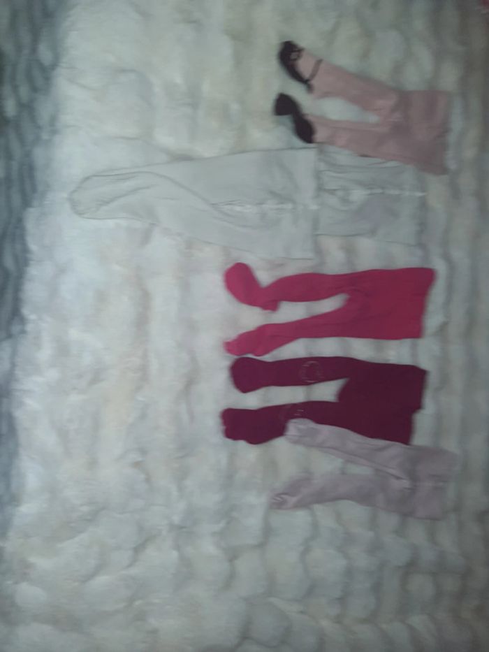 Lot collants 6 12mois