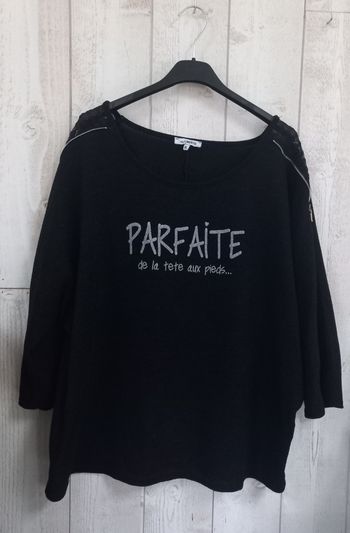 Pull  fin manches  3/4  taille 46