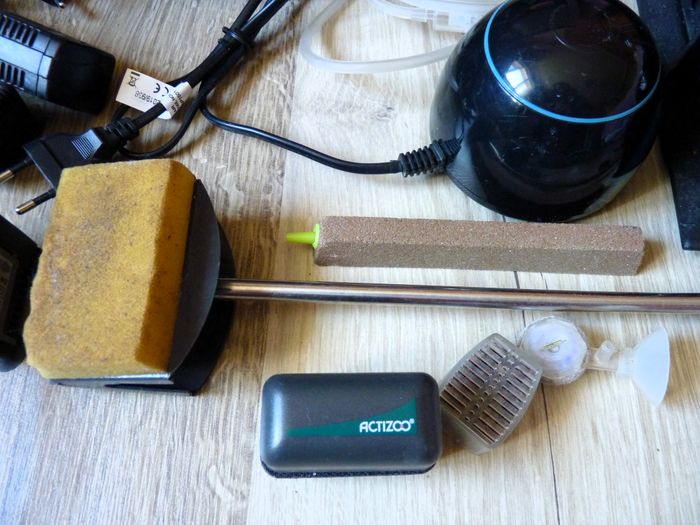 raclette 2 faces accessoire entretien aquarium poisson nettoyage TBE - photo numéro 2