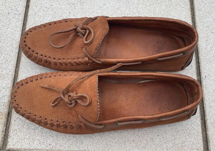 Mocassin Leman’s en daim T40
