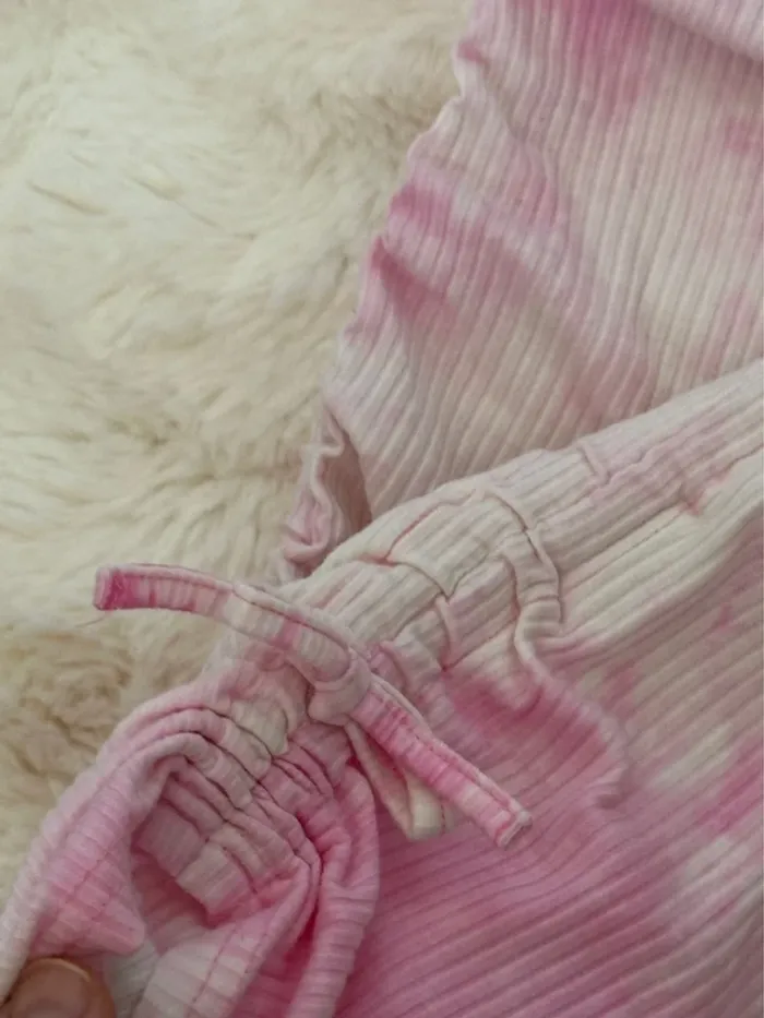 Robe coton côtelé délavé - photo numéro 4