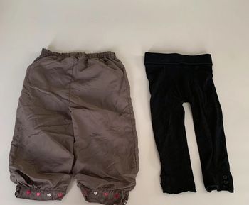 Lot 2 pantalons 23 mois