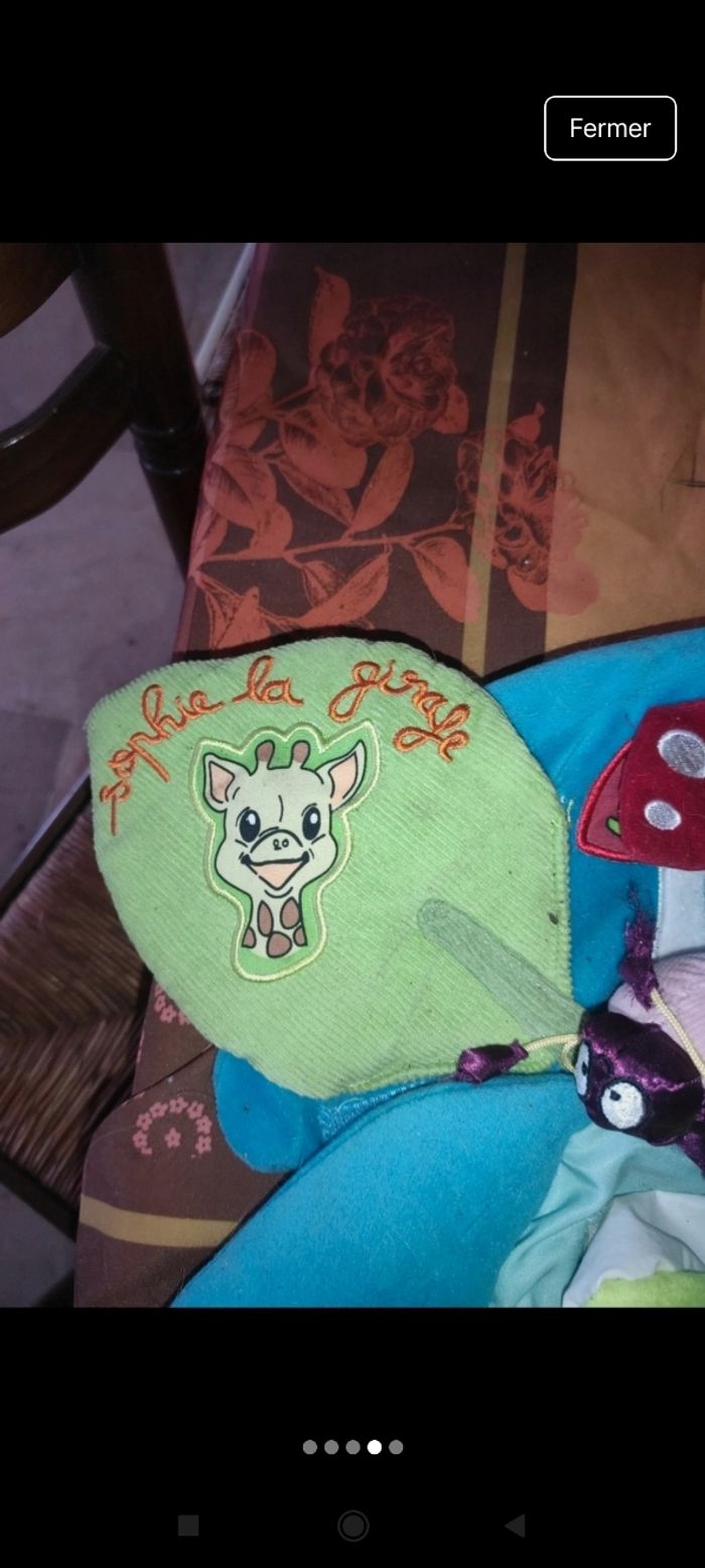 Tapis d'éveil Sophie la girafe - photo numéro 4