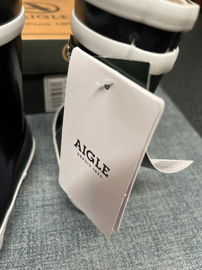 Bottes de pluie Aigle t19 - photo numéro 6