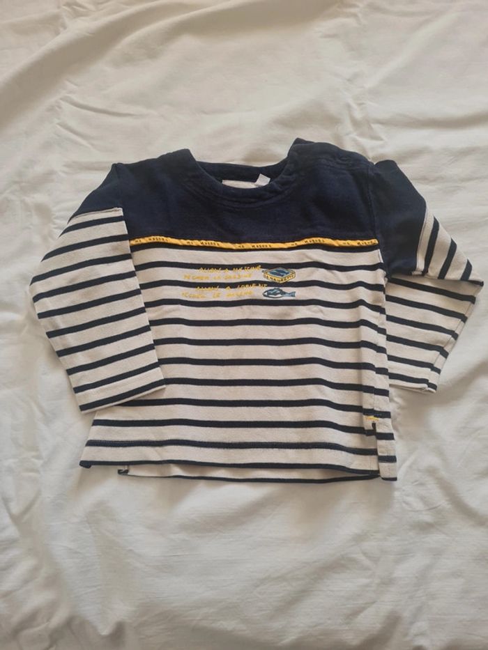 Sweat-shirt marin 2 ans Sergent Major - photo numéro 2
