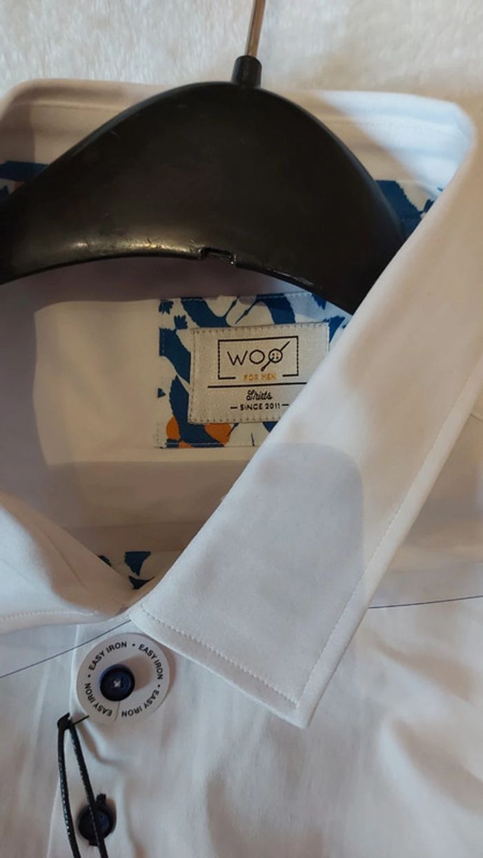 Chemise homme woo4men neuve - photo numéro 3