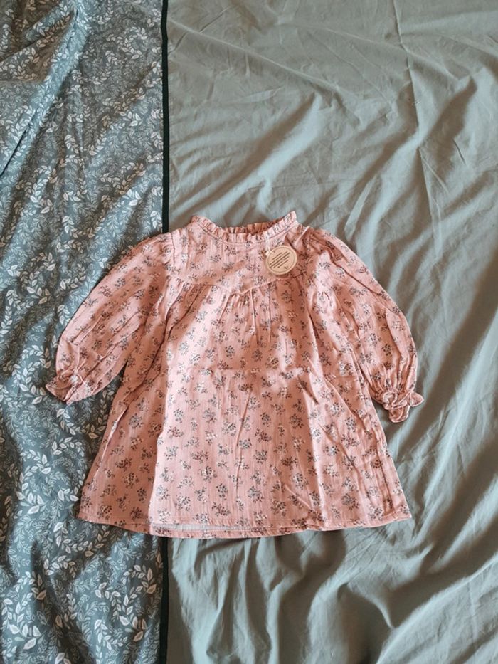 Robe en coton Lola Palacios taille 2 ans neuf avec étiquettes
