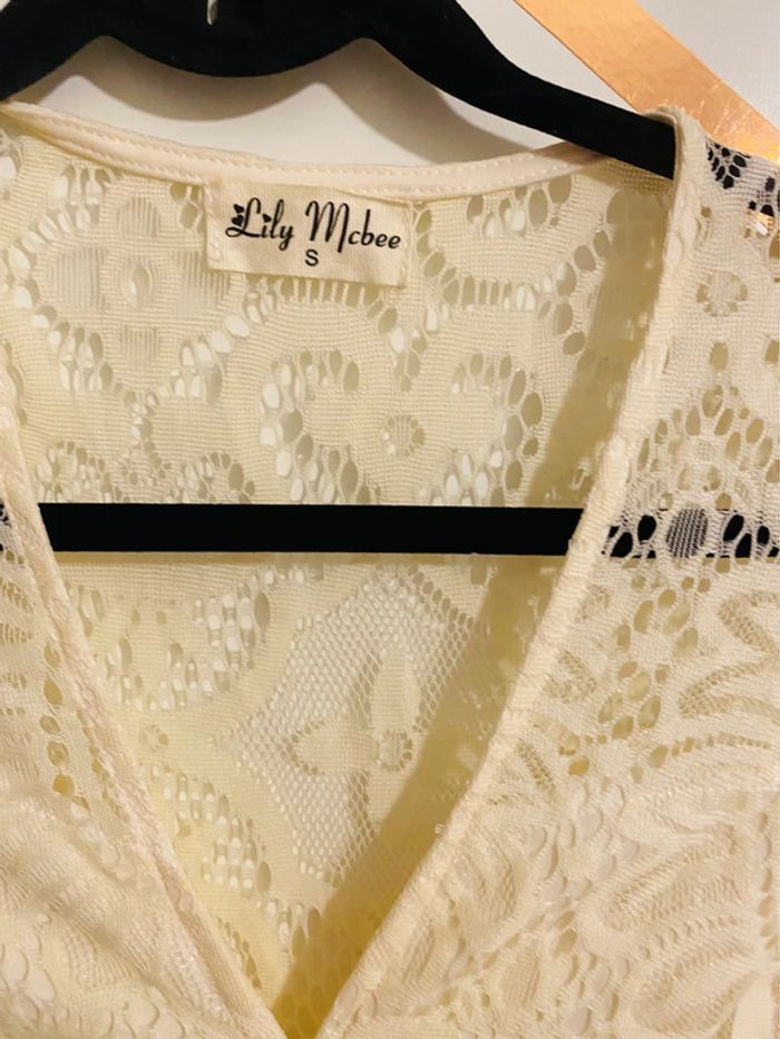Robe dentelle Lily Mcbee S - photo numéro 3