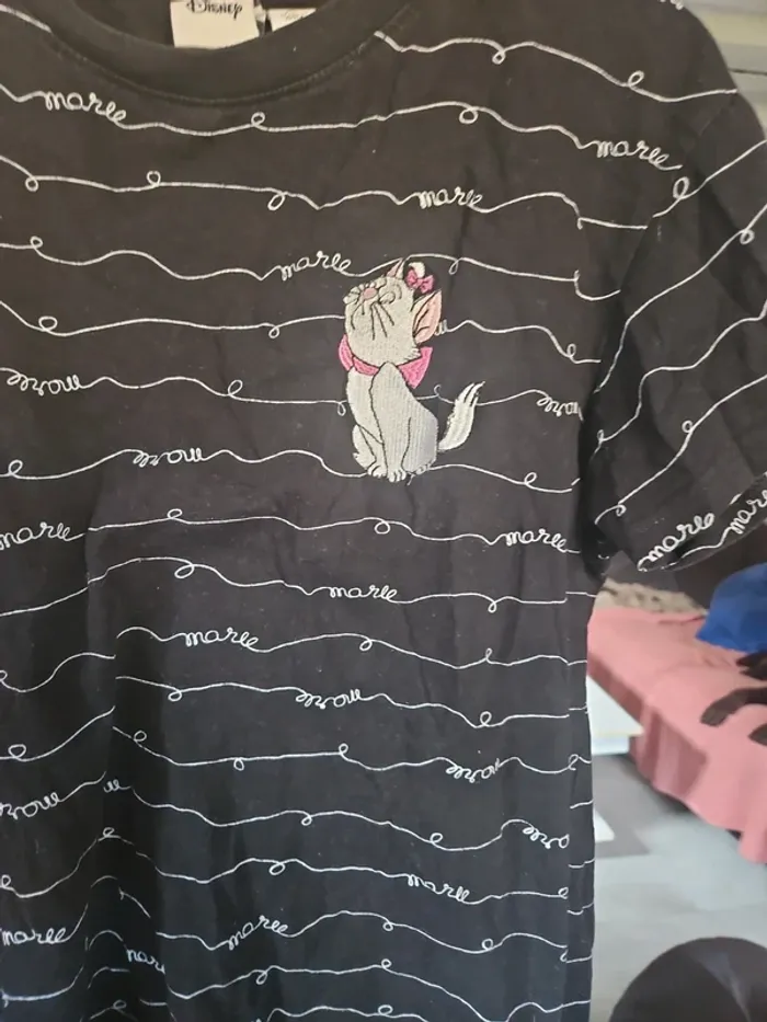 Tee-shirt disney marie - photo numéro 3