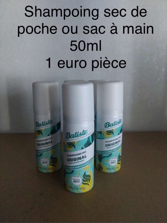 Shampoing sec